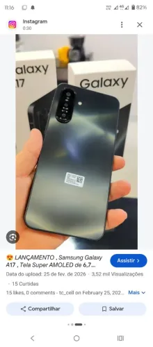 Celular a17 256gb