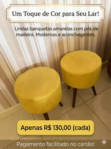 BANQUETAS DECORATIVAS