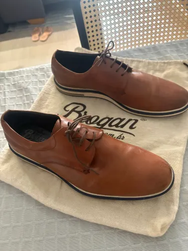 SAPATO MARROM BROGAN CASUAL 42
