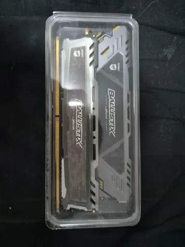 Memória RAM Ballistic 8GB 2666mhz (2 pentes ficando 16GB)