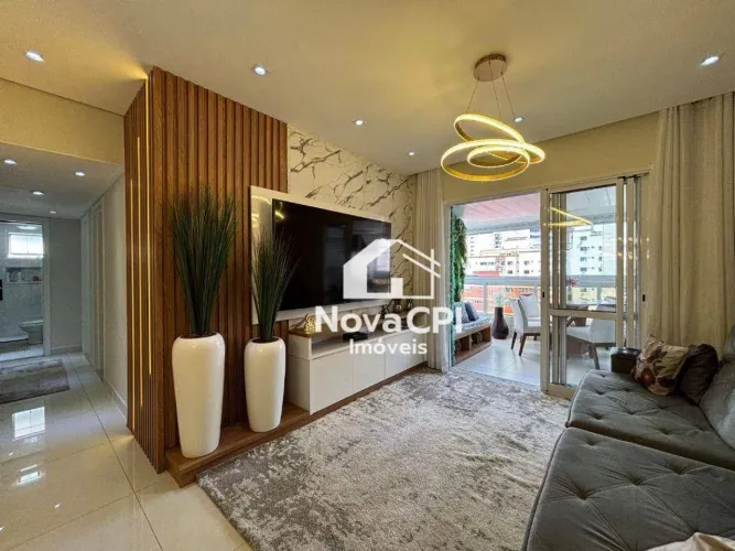 Apartamento à Venda no Canto do Forte, Praia Grande 3 Quartos, 2 Suítes, 2 Vagas e Lazer