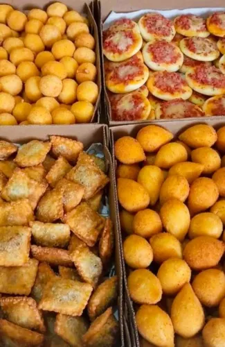 100 Salgados Mix