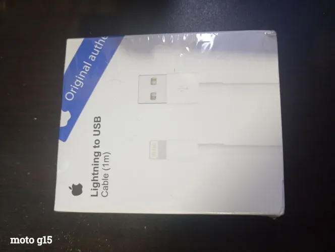 Cabo iPhone, novo na caixa  lacrado. 