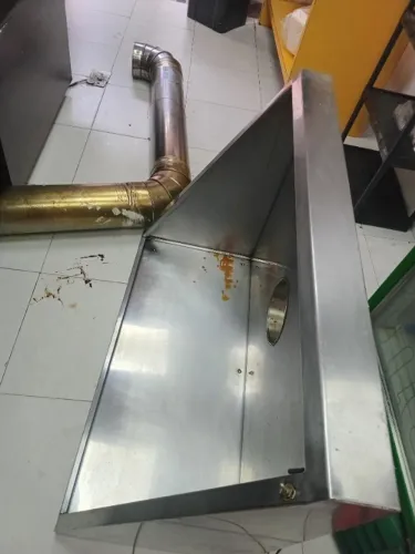 Coifa de inox