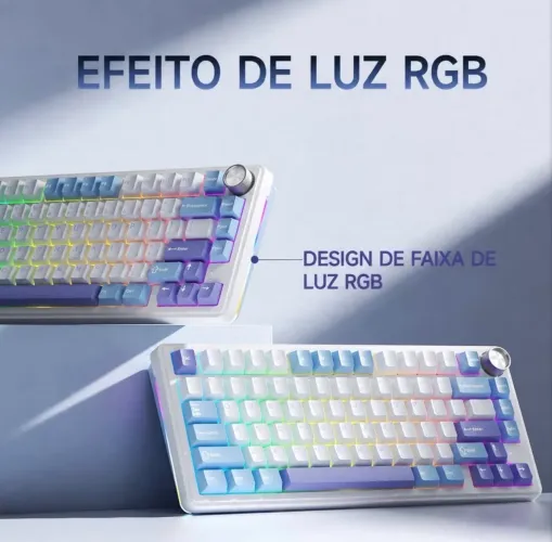 Teclado Mecanico Sem Fio - 2.4G