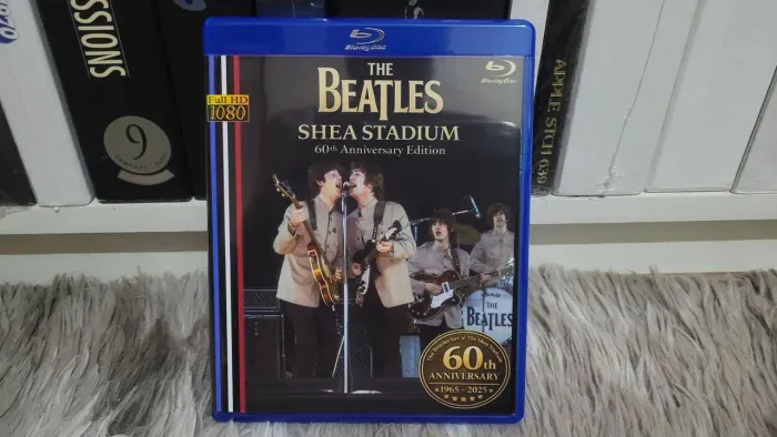 Blu-ray The Beatles Live at the Shea Stadim 60 Anos