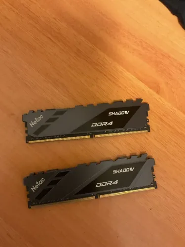 memoria ram ddr4 8gb 2x, netac shadow