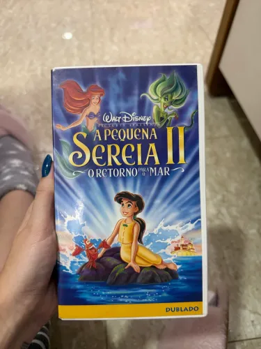 Fita VHS a pequena sereia 2