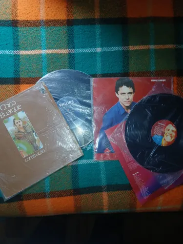 Vinil Chico Buarque/Tim Maia
