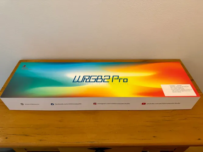 Luminária Chihiros WRGB 2 Pro com Acessórios