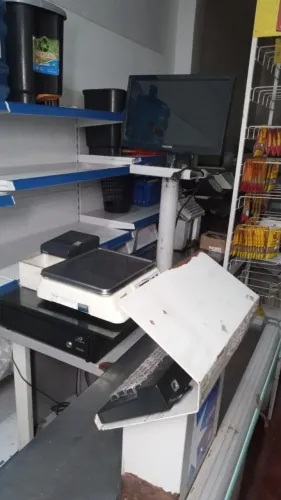 Checkout Completo para Supermercado e Hortifruti com Balança e Gaveta de Caixa