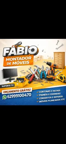 Montamos e Desmontamos Móveis em Gerais 