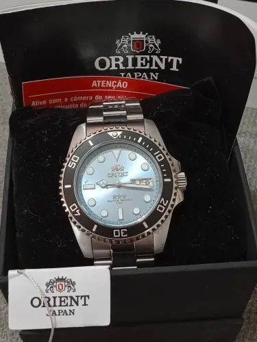ORIENT SUBMARINER AZUL TIFFANY AUTOMÁTICO 