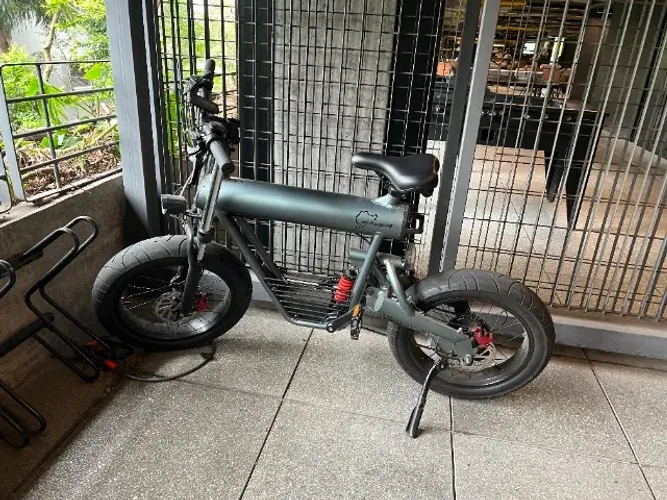 bicicleta eletrica e-bike coswheel t20 novissima pouco rodada com nota