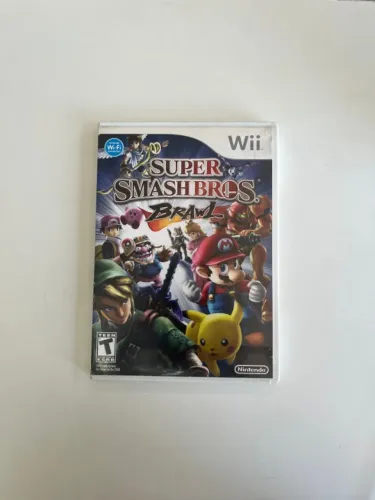 JOGO SUPER SMASH BROS BRAWL SEMINOVO - NINTENDO WII