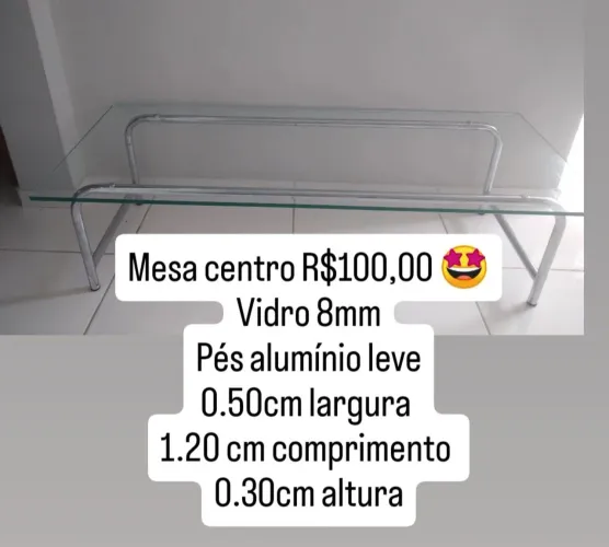 Mesa centro multiuso