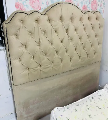 Cabeceira capitonê casal + recamier baú | lindo e conservado