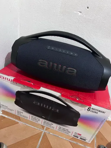 Caixa de Som AIWA Boombox 200W ? Potente e Conservada