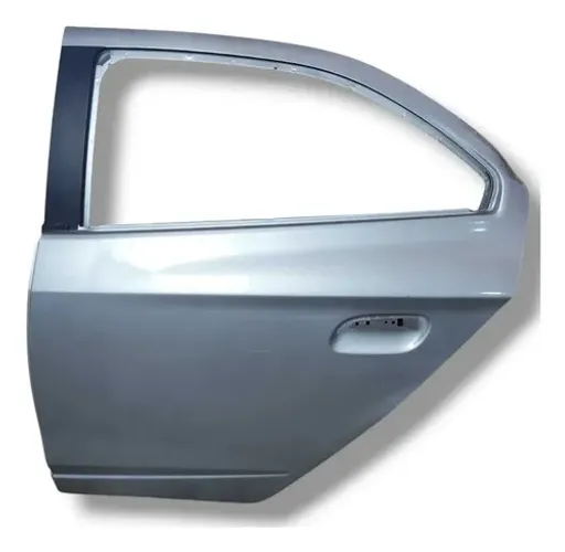 Porta Traseira Esquerda Chevrolet Onix 2014 2018 Detalhe Traseira Esquerdo Prata