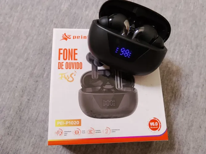 Vendo fome bluetooth com carregador e caixinha, seminovo apenas 2 meses de uso!