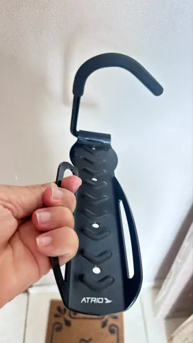 Suporte de parede para bicicleta.