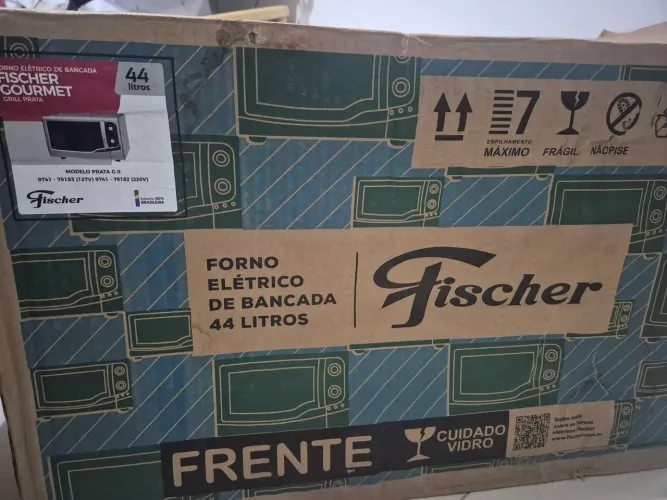 Forno Elétrico Fischer Gourmet Grill 44 Litros -  127v