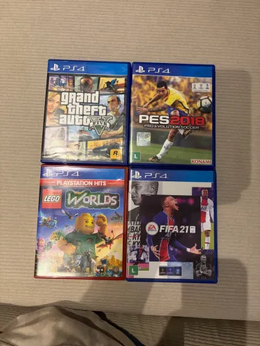 Jogos de ps4.