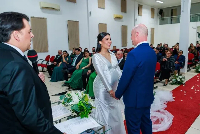 VESTIDO DE NOIVA GESTANTE