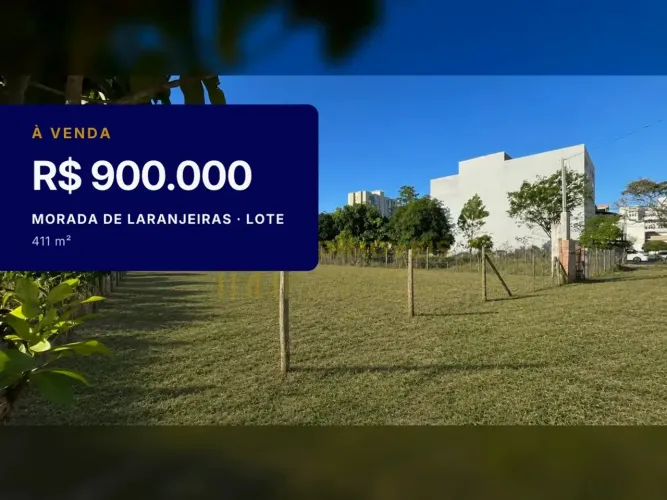 Terreno em Morada de Laranjeiras: A chance de criar sua casa do jeito que sempre quis!
