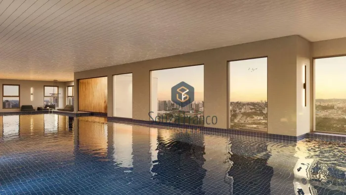 OPORTUNIDADE NO SOMA GALERIA! Studio de 34m² com andar alto e uma linda vista para serra d