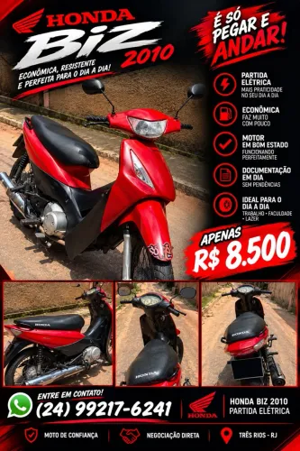 Honda Biz 125 ES/ ES F.inj./es MIX F.injection 2010