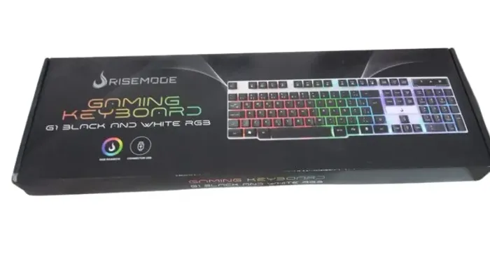 Teclado Gamer Semi Mecânico Rise Mode G1 Full, USB