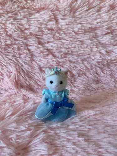 Sylvanian Families - boneco da gatinha persa princesa
