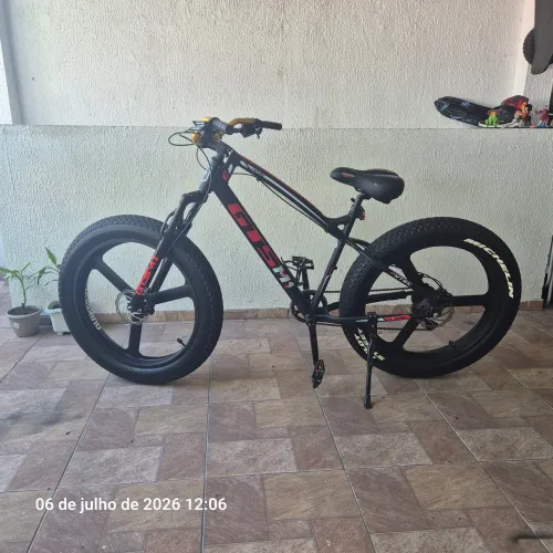 Fat bike Gtsm1 com roda de liga