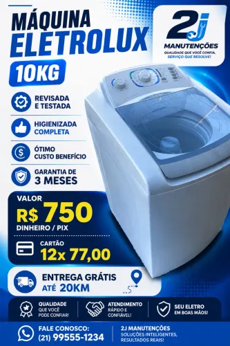 Electrolux Semi-Nova 10kg