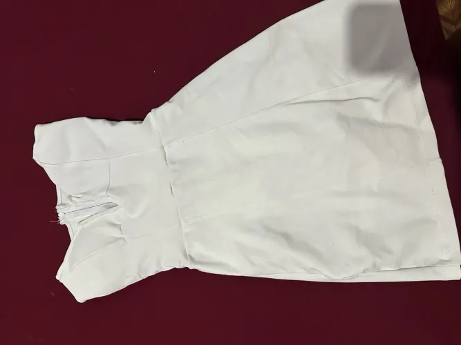 Vestido branco curto - bengaline - tomara que caia