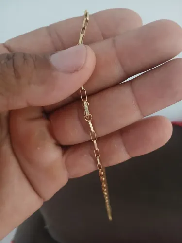 Cordão de ouro, 70cm, 6 gramas