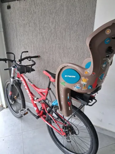 Bike com duas cadeirinhas infantil