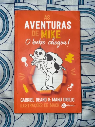 LIVRO AS AVENTURAS DE MIKE - O BEBÊ CHEGOU! - BOM