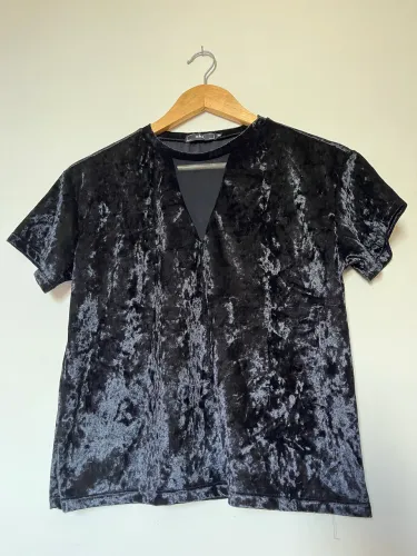 Blusa de veludo Luxo - estilo e conforto para uma noite de balada