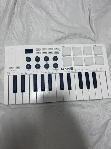 Teclado controlador midi m-vave 