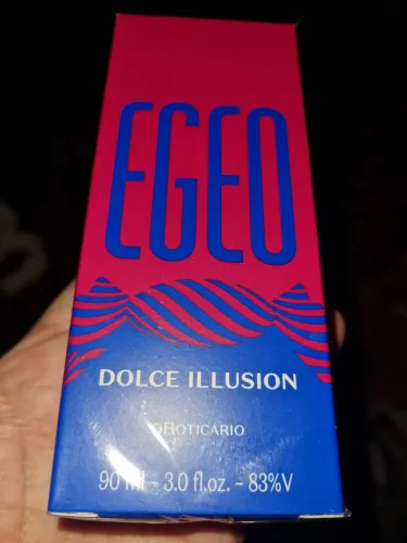 Perfume Egeo Dolce Illusion 90 ML O Boticário lacrado