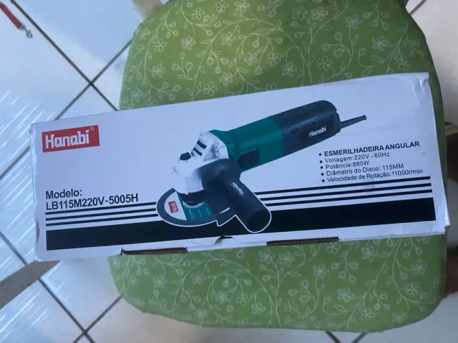 Lixadeira esmerilhadira nova