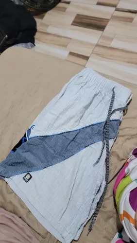 Bermuda Ciclone ORIGINAL AZUL COM CINZA