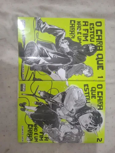 Mangás :O Garoto que Estourou a Fim Não é um Garoto? ? Volumes 1 e 2