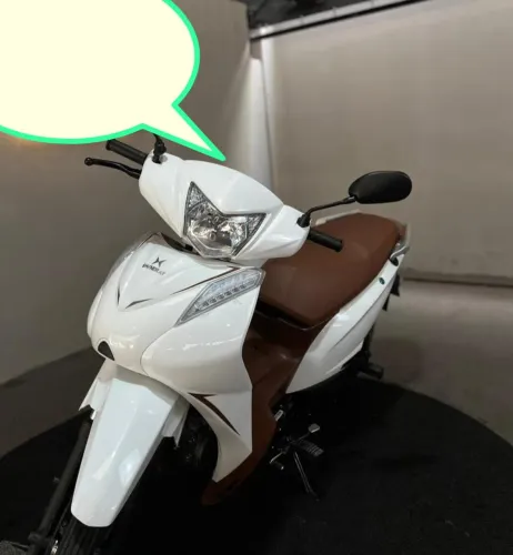 Moto nova com alarme e GPS