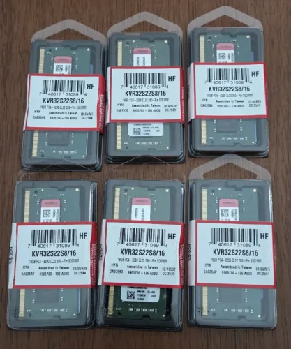 Memoria ddr4 16Gb Notebook - Nova