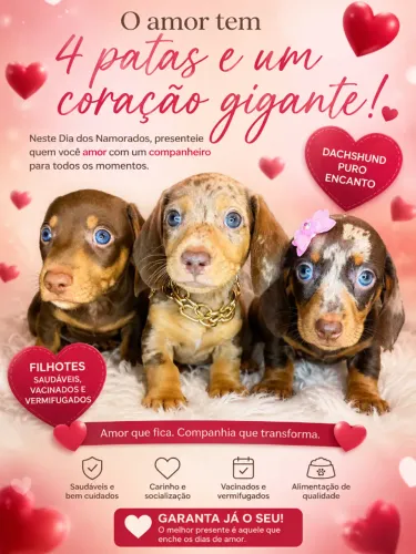 Filhotes dachshund 