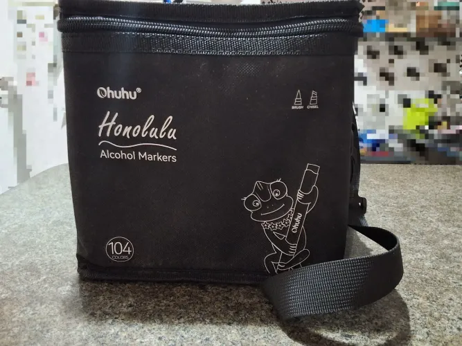 Canetinhas a base de Álcool (Ohuhu Honolulu 104pcs)