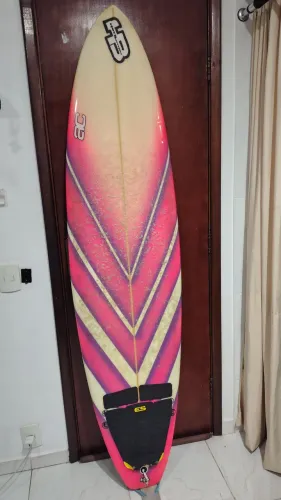 Prancha Funboard 6'8 com deck NOVO 
